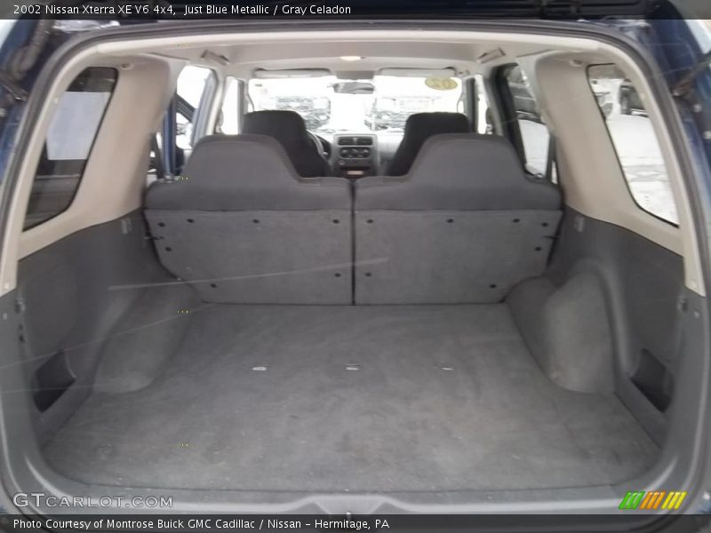 Just Blue Metallic / Gray Celadon 2002 Nissan Xterra XE V6 4x4