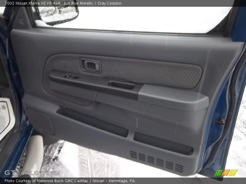 Just Blue Metallic / Gray Celadon 2002 Nissan Xterra XE V6 4x4