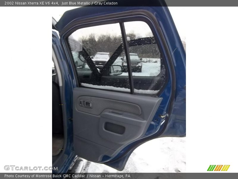 Just Blue Metallic / Gray Celadon 2002 Nissan Xterra XE V6 4x4