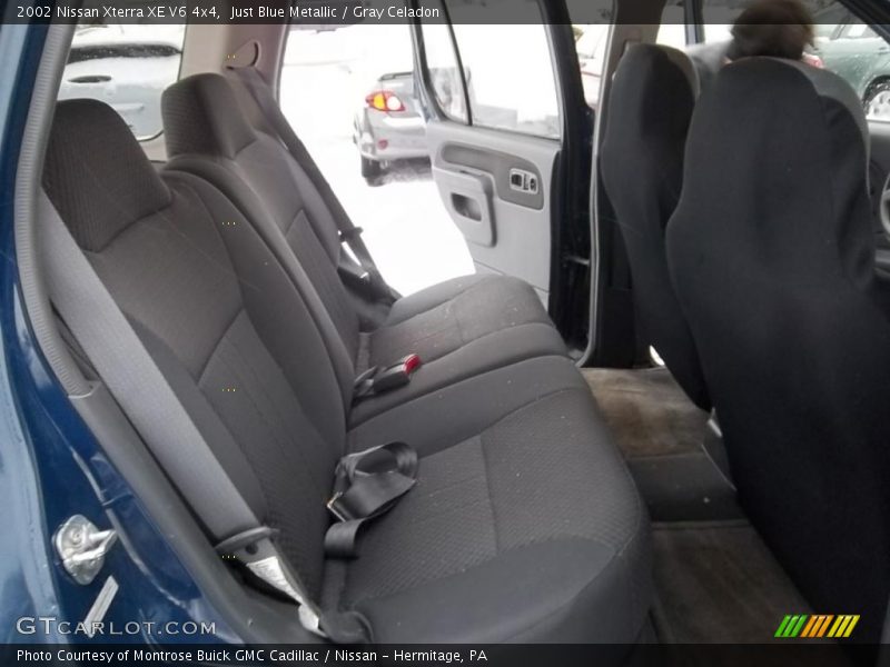 Just Blue Metallic / Gray Celadon 2002 Nissan Xterra XE V6 4x4