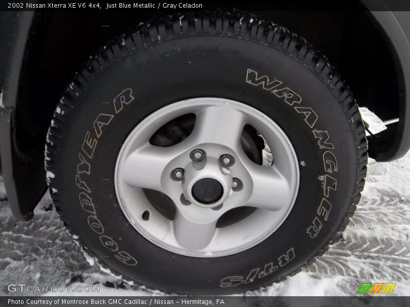 Just Blue Metallic / Gray Celadon 2002 Nissan Xterra XE V6 4x4