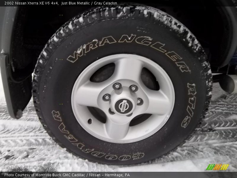 Just Blue Metallic / Gray Celadon 2002 Nissan Xterra XE V6 4x4