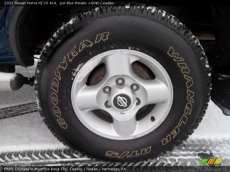 Just Blue Metallic / Gray Celadon 2002 Nissan Xterra XE V6 4x4