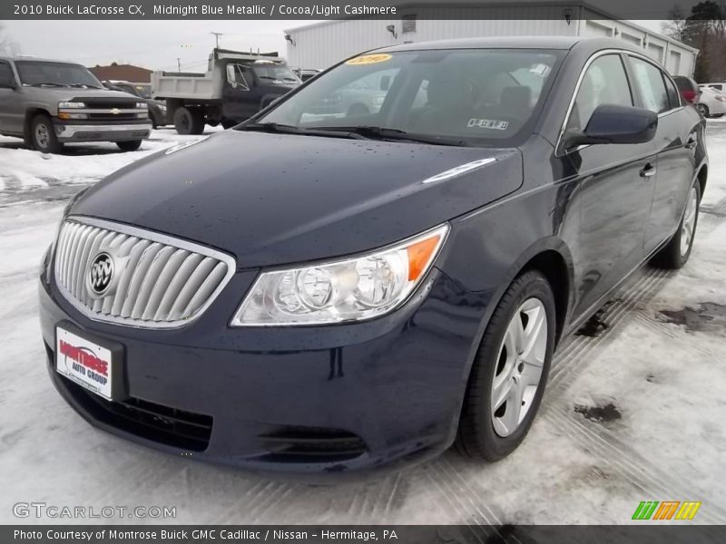 Front 3/4 View of 2010 LaCrosse CX