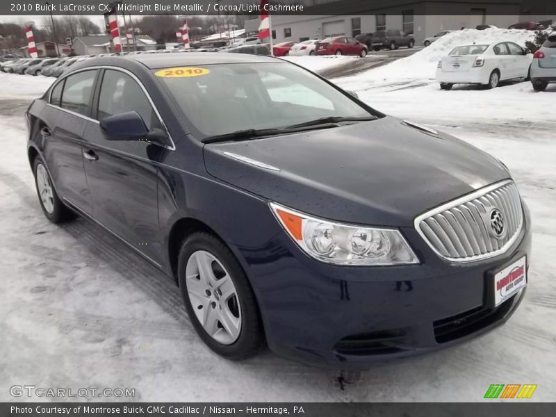  2010 LaCrosse CX Midnight Blue Metallic