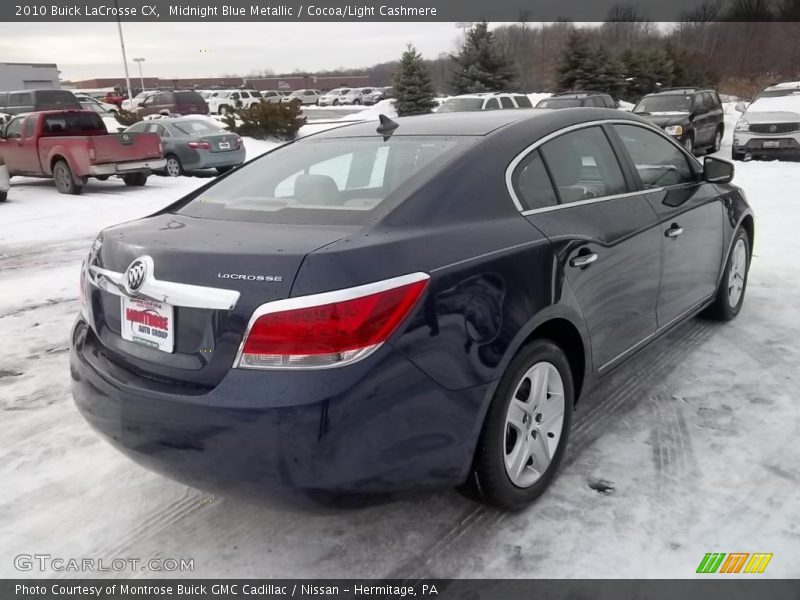  2010 LaCrosse CX Midnight Blue Metallic