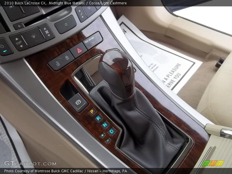  2010 LaCrosse CX 6 Speed Automatic Shifter