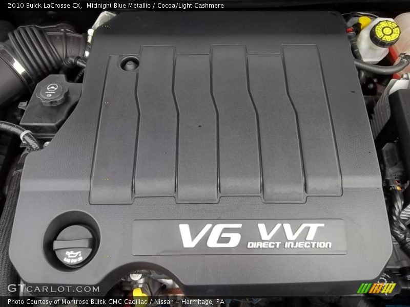  2010 LaCrosse CX Engine - 3.0 Liter SIDI DOHC 24-Valve VVT V6