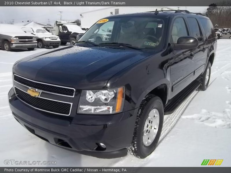 Black / Light Titanium/Dark Titanium 2010 Chevrolet Suburban LT 4x4