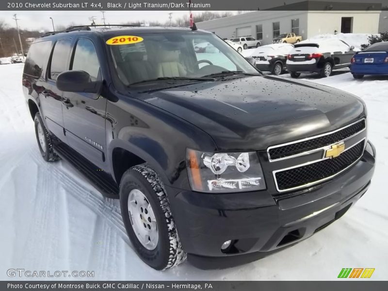 Black / Light Titanium/Dark Titanium 2010 Chevrolet Suburban LT 4x4