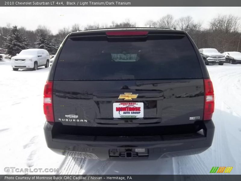 Black / Light Titanium/Dark Titanium 2010 Chevrolet Suburban LT 4x4