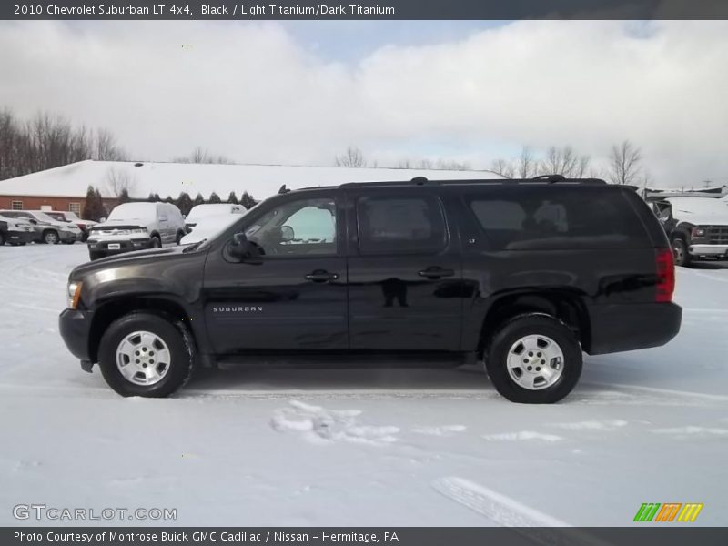 Black / Light Titanium/Dark Titanium 2010 Chevrolet Suburban LT 4x4