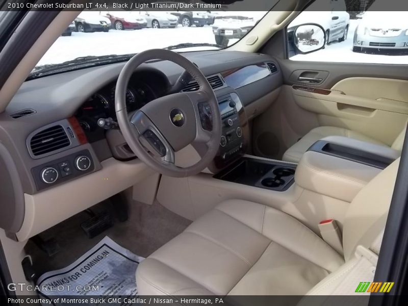 Black / Light Titanium/Dark Titanium 2010 Chevrolet Suburban LT 4x4