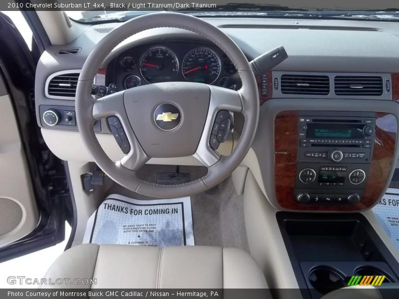 Black / Light Titanium/Dark Titanium 2010 Chevrolet Suburban LT 4x4