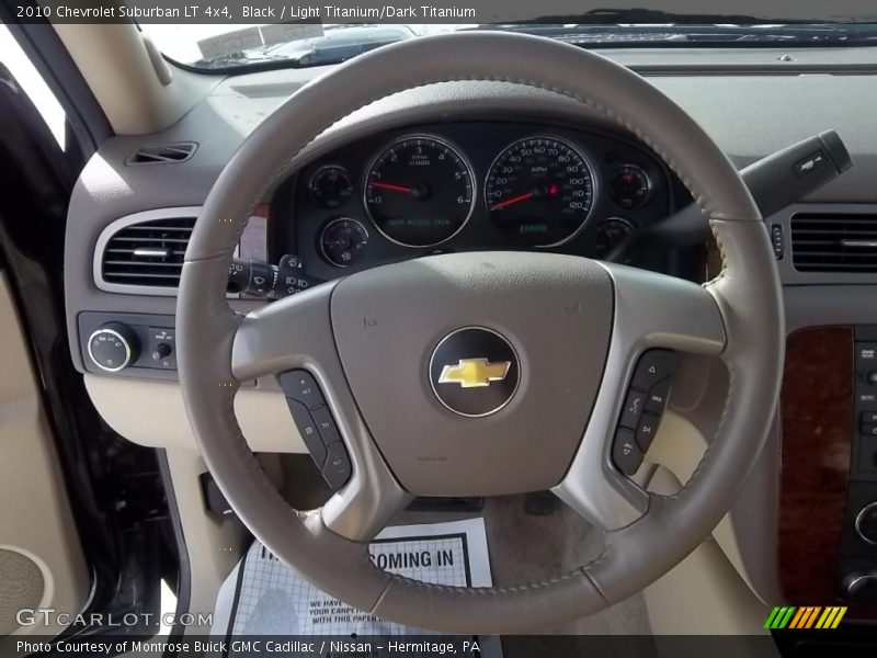 Black / Light Titanium/Dark Titanium 2010 Chevrolet Suburban LT 4x4