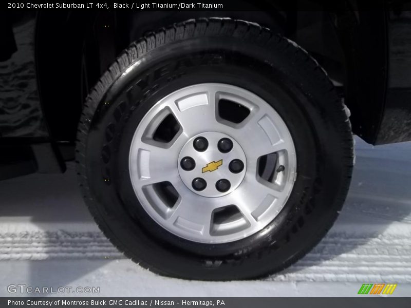 Black / Light Titanium/Dark Titanium 2010 Chevrolet Suburban LT 4x4