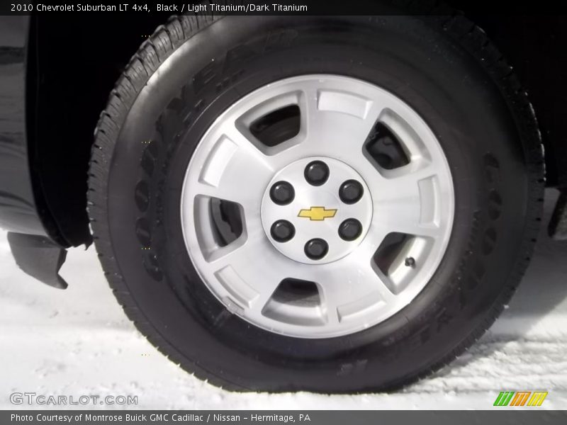 Black / Light Titanium/Dark Titanium 2010 Chevrolet Suburban LT 4x4
