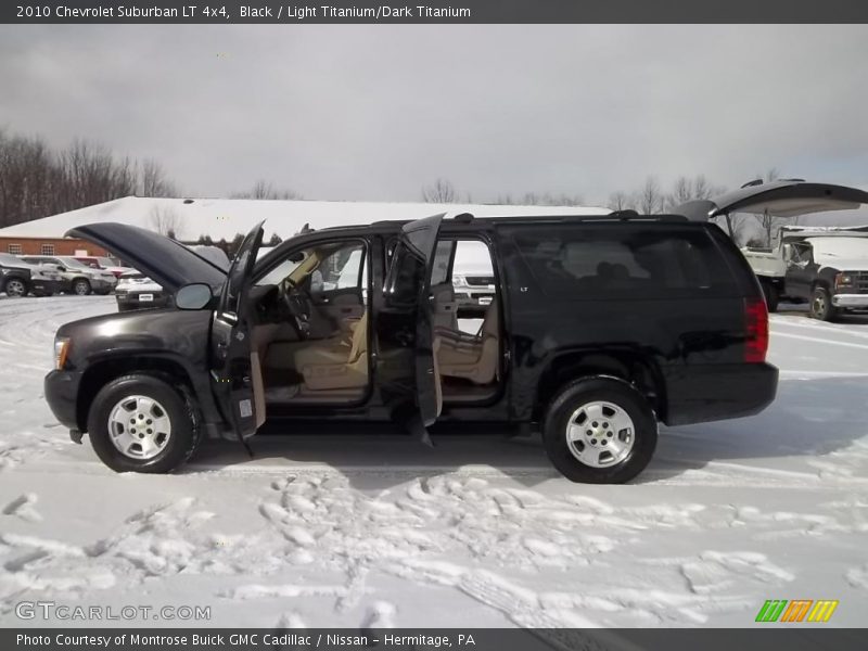Black / Light Titanium/Dark Titanium 2010 Chevrolet Suburban LT 4x4