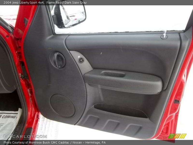 Flame Red / Dark Slate Gray 2004 Jeep Liberty Sport 4x4