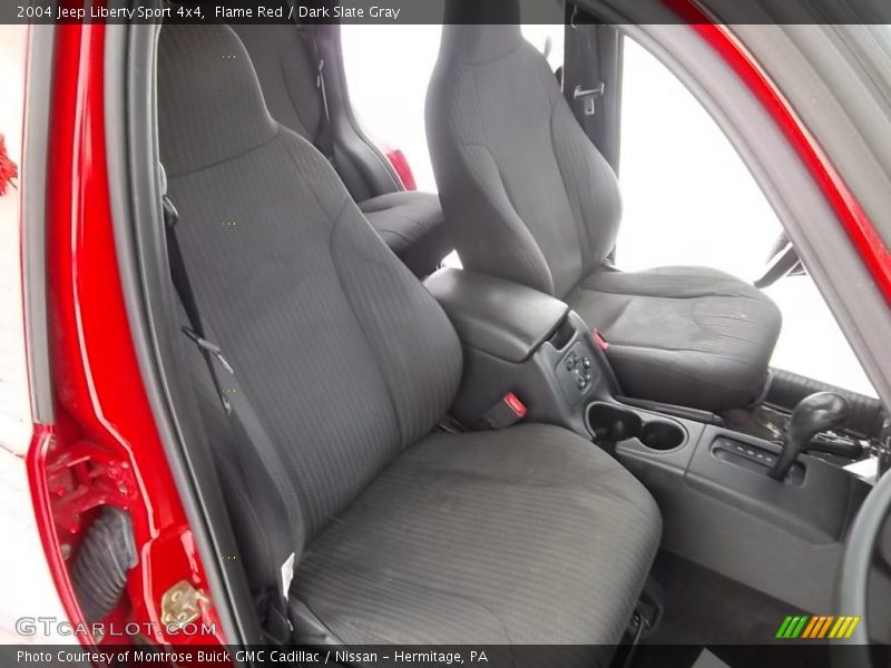 Flame Red / Dark Slate Gray 2004 Jeep Liberty Sport 4x4