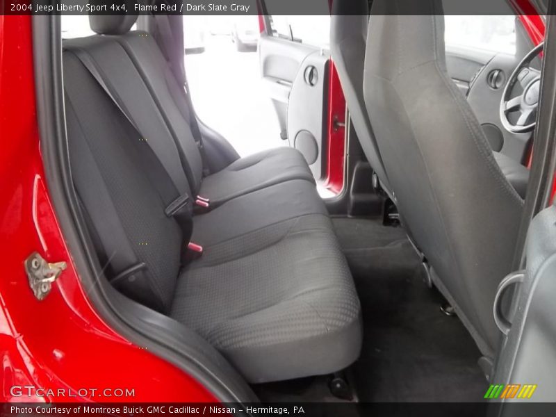 Flame Red / Dark Slate Gray 2004 Jeep Liberty Sport 4x4