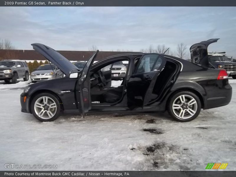 Panther Black / Onyx 2009 Pontiac G8 Sedan