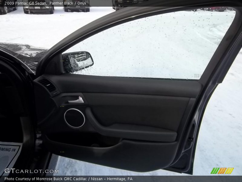 Panther Black / Onyx 2009 Pontiac G8 Sedan
