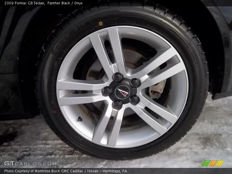 Panther Black / Onyx 2009 Pontiac G8 Sedan