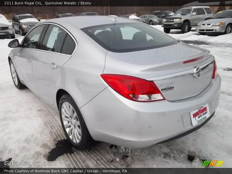 Quicksilver Metallic / Ebony 2011 Buick Regal CXL