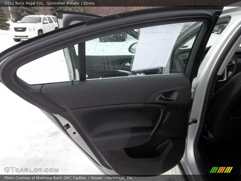 Quicksilver Metallic / Ebony 2011 Buick Regal CXL