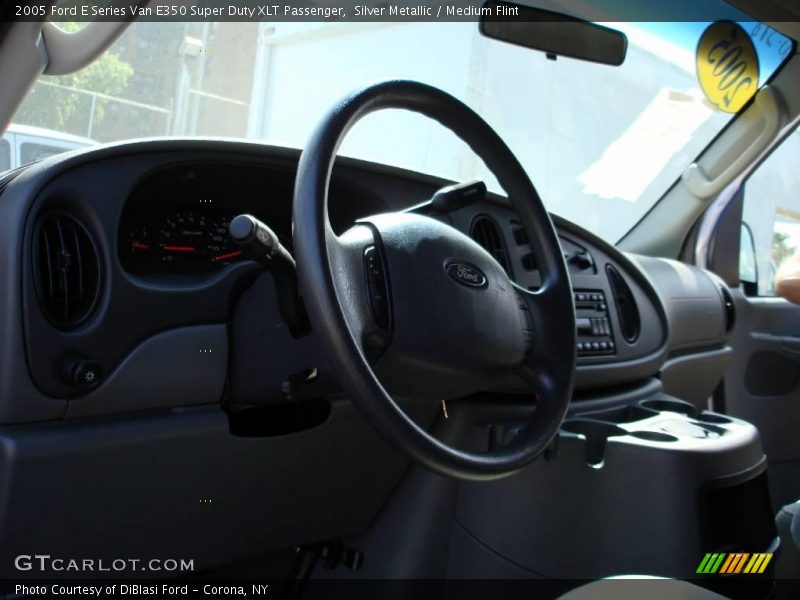 Silver Metallic / Medium Flint 2005 Ford E Series Van E350 Super Duty XLT Passenger