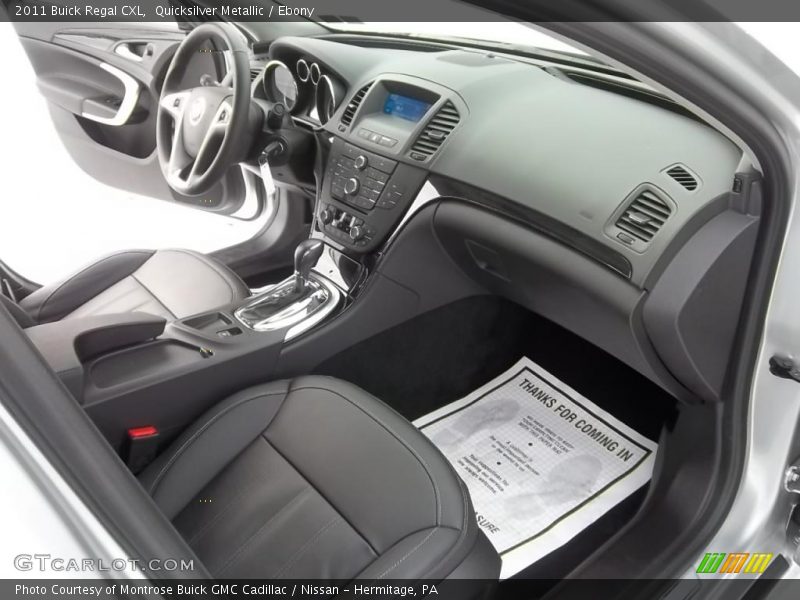 Dashboard of 2011 Regal CXL