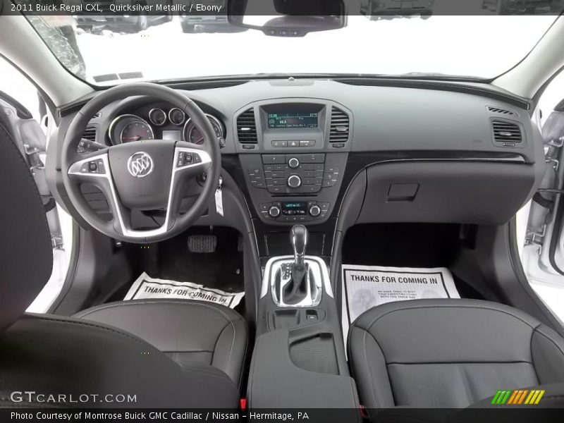 Dashboard of 2011 Regal CXL