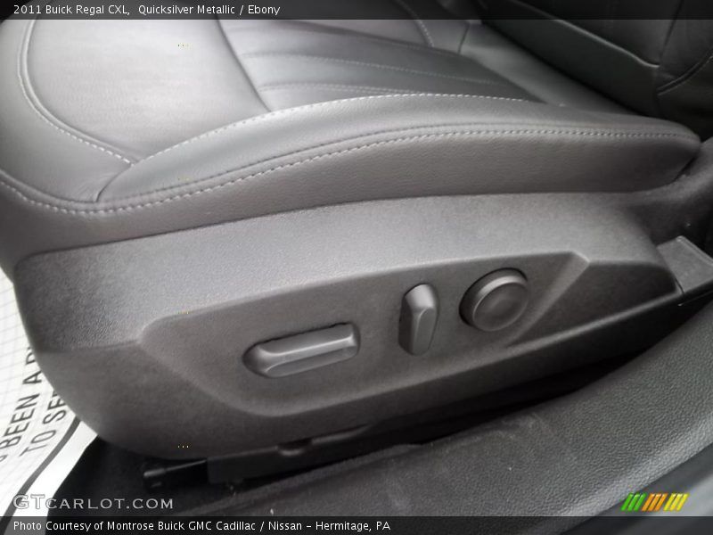 Quicksilver Metallic / Ebony 2011 Buick Regal CXL