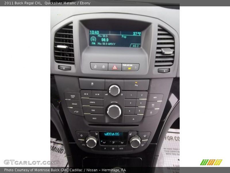 Controls of 2011 Regal CXL