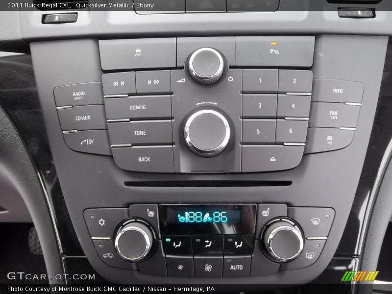 Controls of 2011 Regal CXL