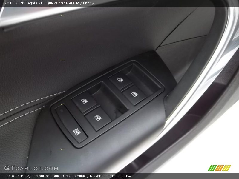 Quicksilver Metallic / Ebony 2011 Buick Regal CXL