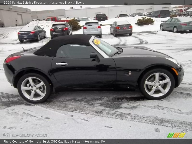  2009 Solstice Roadster Mysterious Black