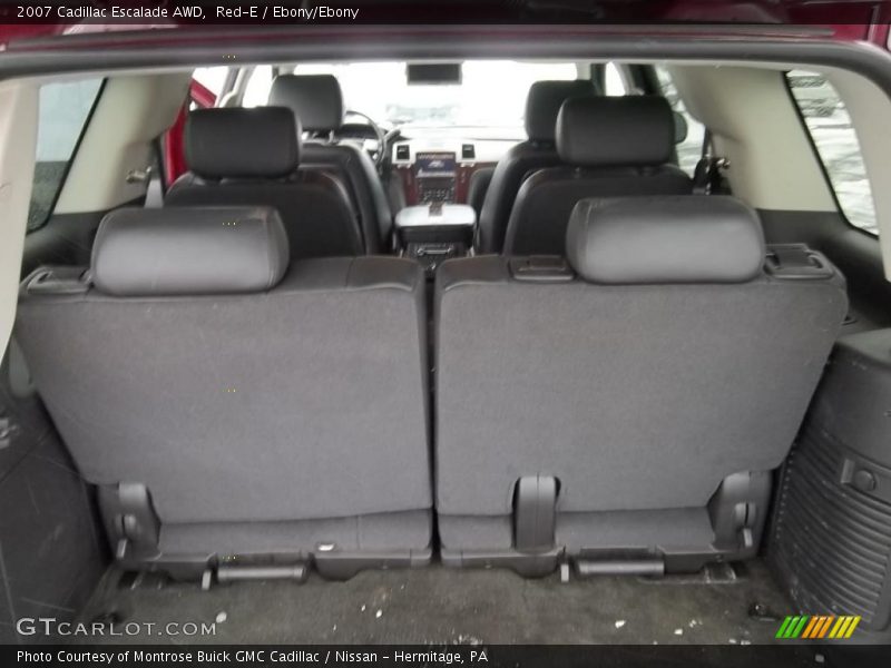 Red-E / Ebony/Ebony 2007 Cadillac Escalade AWD