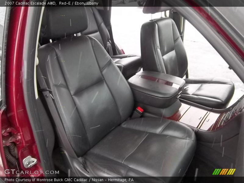 Red-E / Ebony/Ebony 2007 Cadillac Escalade AWD