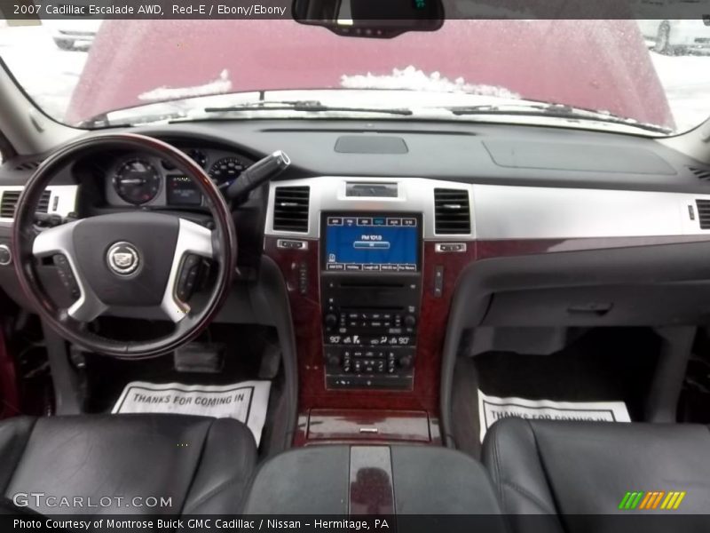 Red-E / Ebony/Ebony 2007 Cadillac Escalade AWD