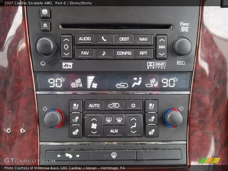 Red-E / Ebony/Ebony 2007 Cadillac Escalade AWD