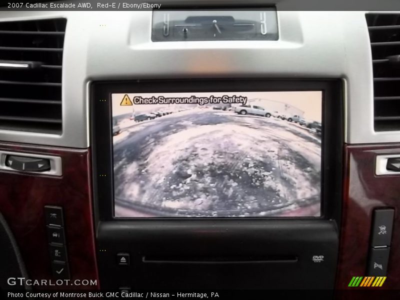 Red-E / Ebony/Ebony 2007 Cadillac Escalade AWD
