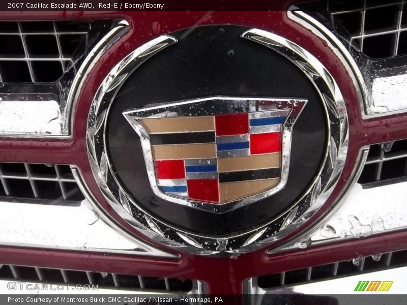 Red-E / Ebony/Ebony 2007 Cadillac Escalade AWD