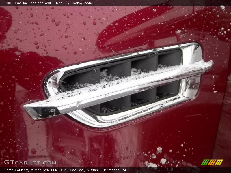 Red-E / Ebony/Ebony 2007 Cadillac Escalade AWD