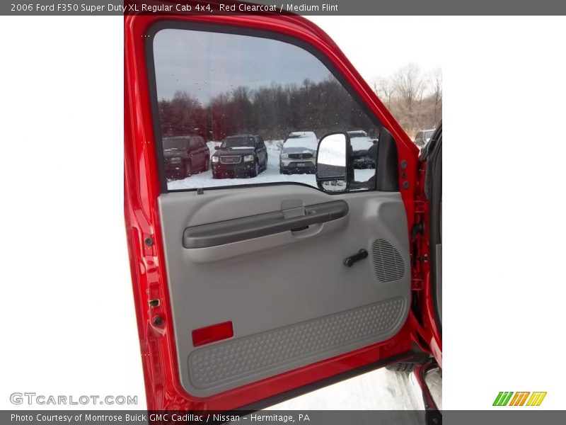 Red Clearcoat / Medium Flint 2006 Ford F350 Super Duty XL Regular Cab 4x4