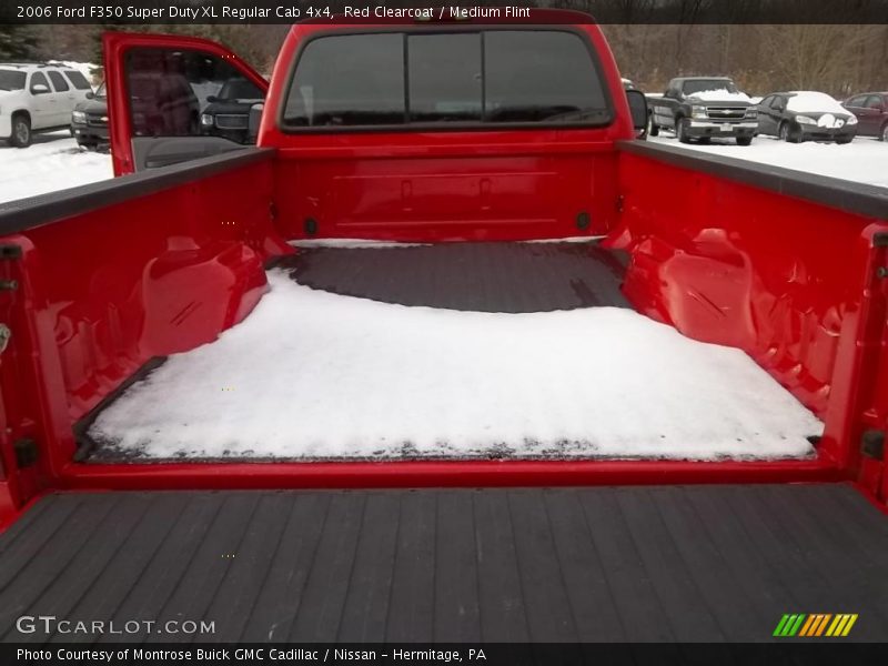 Red Clearcoat / Medium Flint 2006 Ford F350 Super Duty XL Regular Cab 4x4