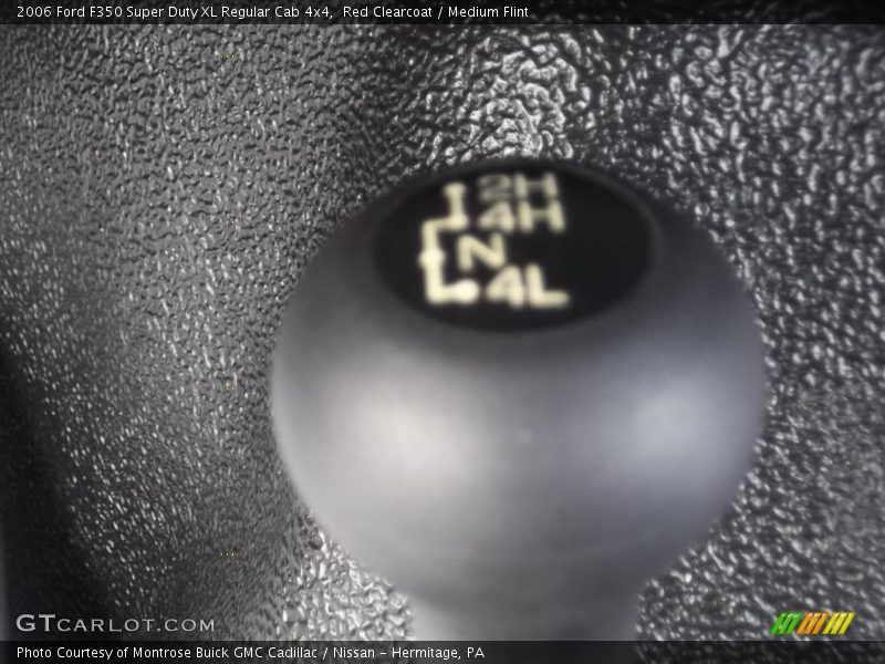 Red Clearcoat / Medium Flint 2006 Ford F350 Super Duty XL Regular Cab 4x4