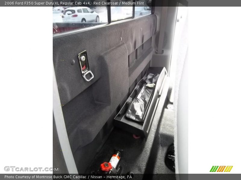 Red Clearcoat / Medium Flint 2006 Ford F350 Super Duty XL Regular Cab 4x4