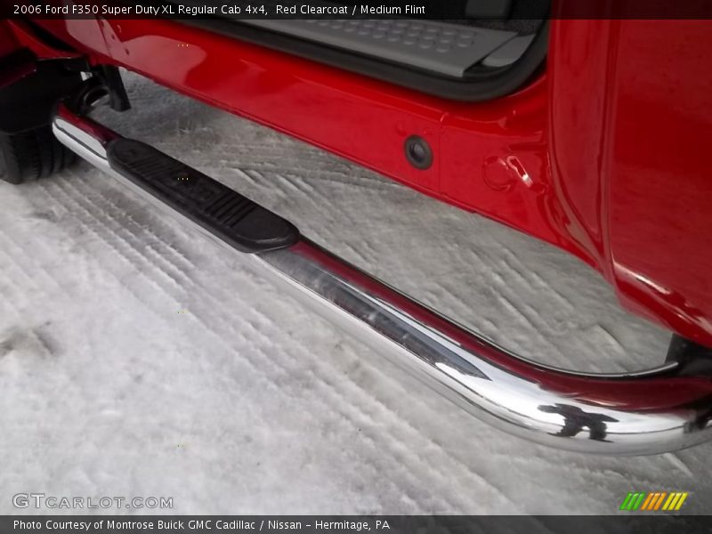 Red Clearcoat / Medium Flint 2006 Ford F350 Super Duty XL Regular Cab 4x4